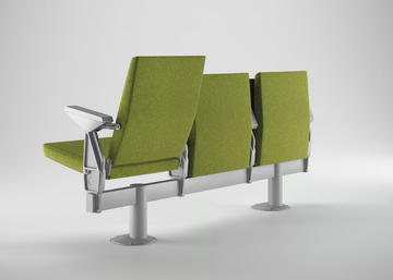 MYSPACE - Leather auditorium seats by Ares Line - view 3